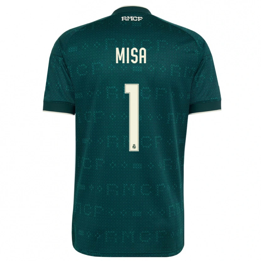 Danxen Dames Misa Rodríguez #1 Donker Leigrijs Wit Uitshirt Uittenue 2026/27 T-Shirt België