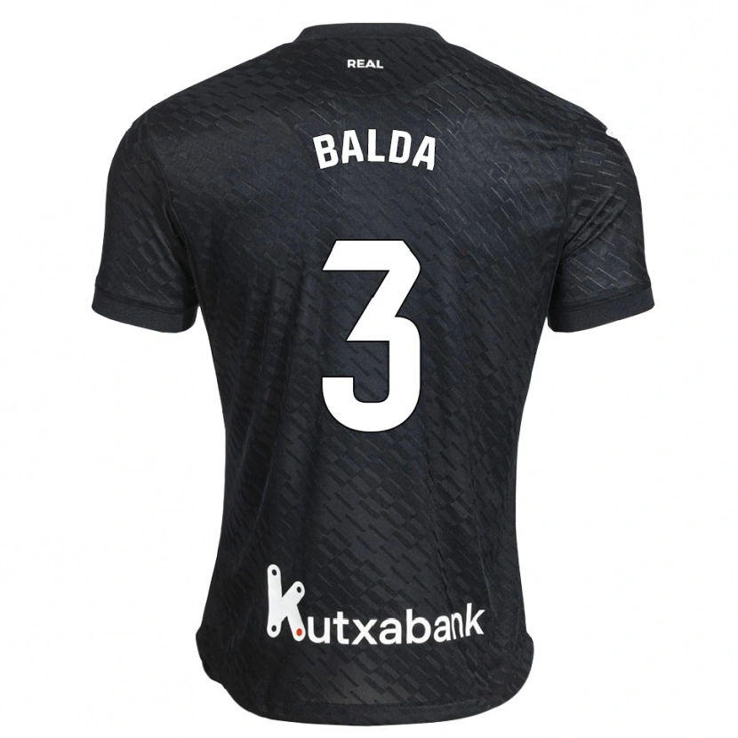 Danxen Dames Jon Balda #3 Zwart Wit Uitshirt Uittenue 2026/27 T-Shirt België