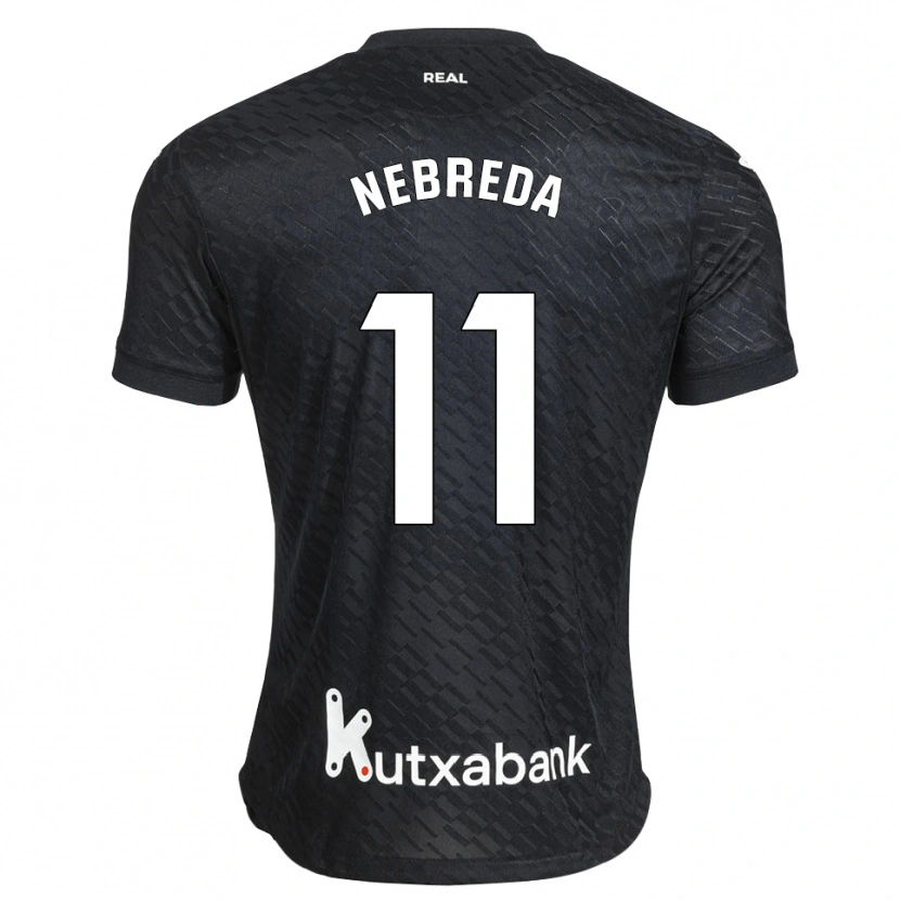 Danxen Dames Eloy Nebreda #11 Zwart Wit Uitshirt Uittenue 2026/27 T-Shirt België
