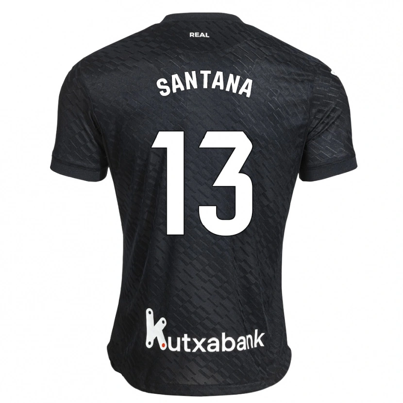 Danxen Dames Olatz Santana #13 Zwart Wit Uitshirt Uittenue 2026/27 T-Shirt België