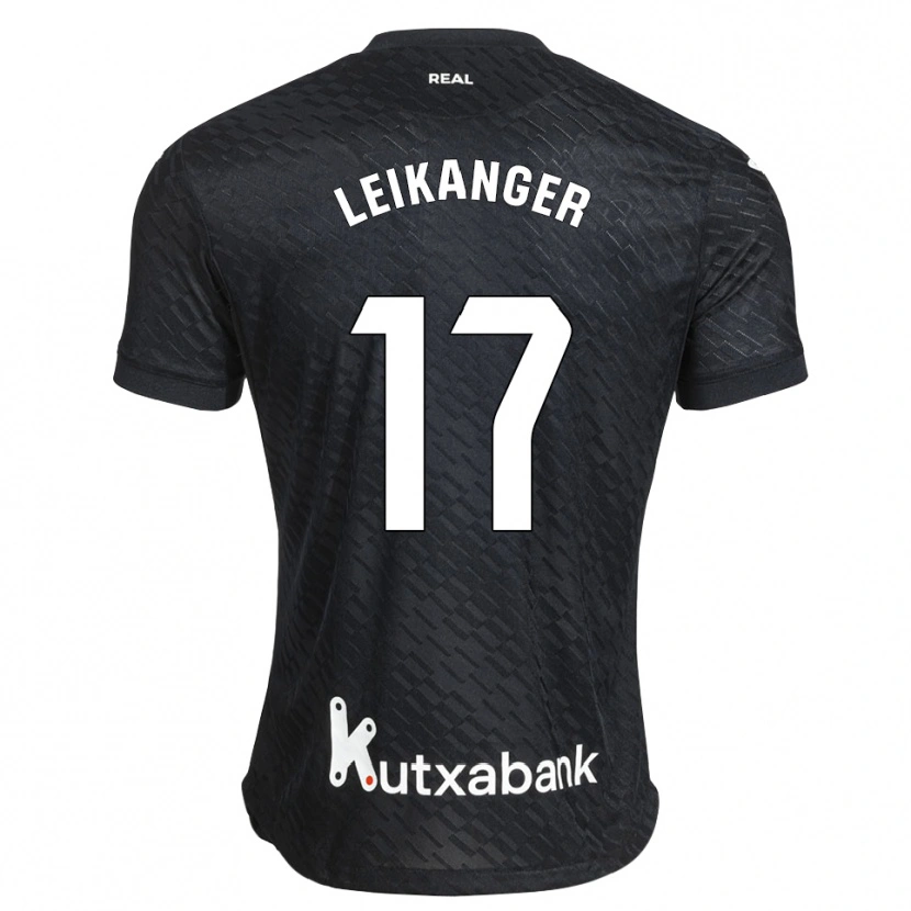 Danxen Dames Thomas Leikanger #17 Zwart Wit Uitshirt Uittenue 2026/27 T-Shirt België