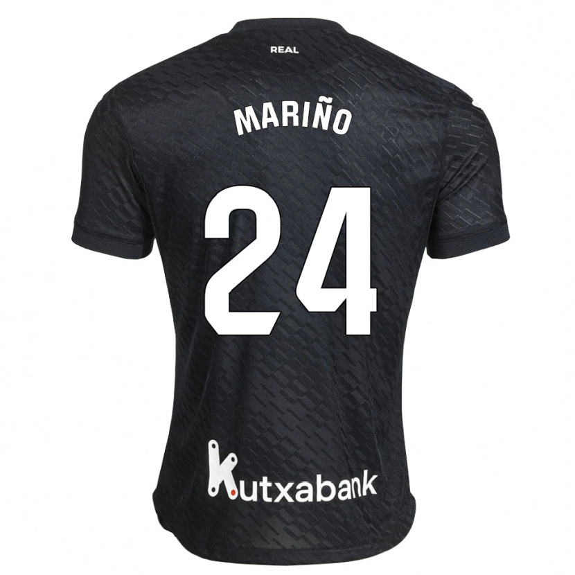 Danxen Dames Omar Mariño #24 Zwart Wit Uitshirt Uittenue 2026/27 T-Shirt België