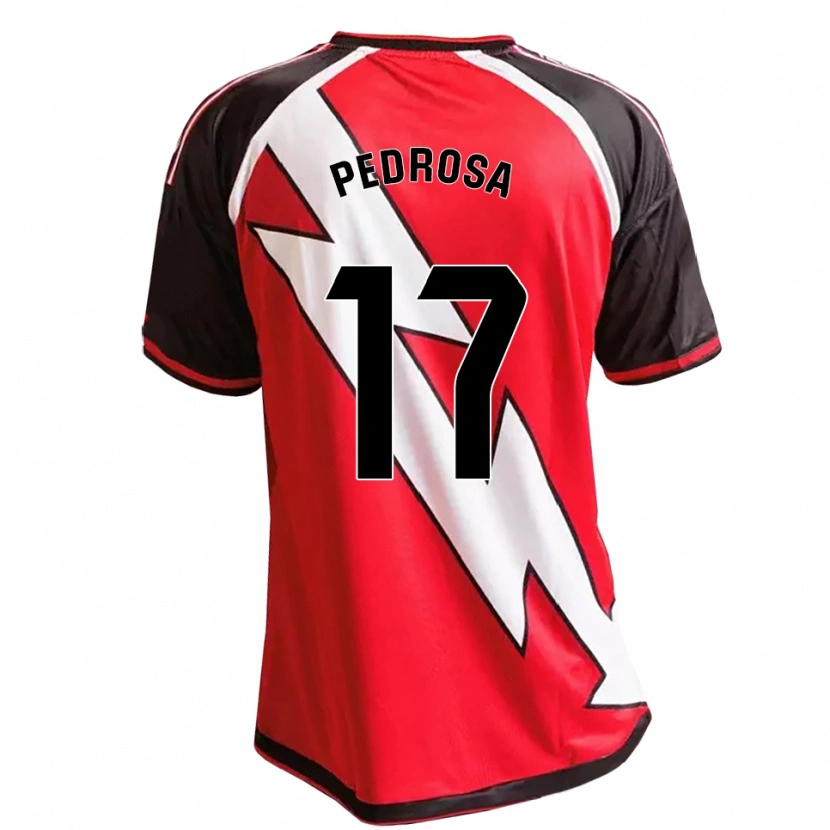 Danxen Dames Adrià Pedrosa #17 Rood Zwart Wit Uitshirt Uittenue 2026/27 T-Shirt België