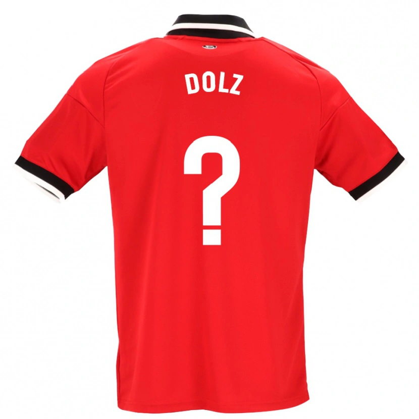 Danxen Dames Marc Dolz #0 Zwart Wit Rood Uitshirt Uittenue 2026/27 T-Shirt België