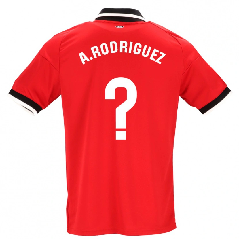 Danxen Dames Ángel Rodríguez #0 Zwart Wit Rood Uitshirt Uittenue 2026/27 T-Shirt België