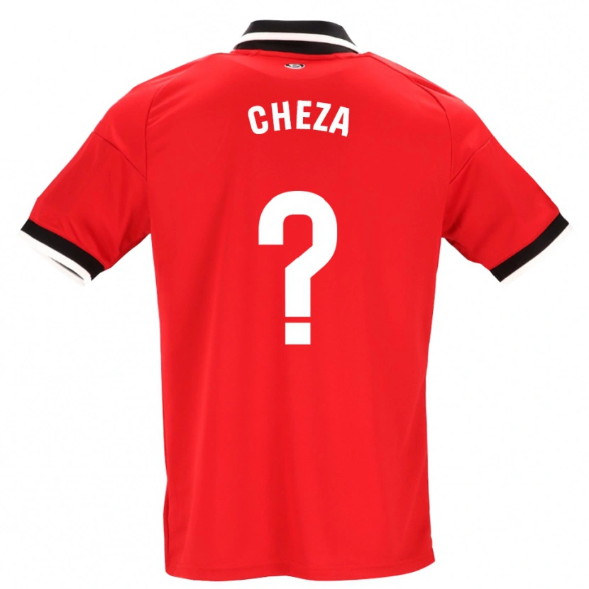 Danxen Dames María Echezarreta #0 Zwart Wit Rood Uitshirt Uittenue 2026/27 T-Shirt België