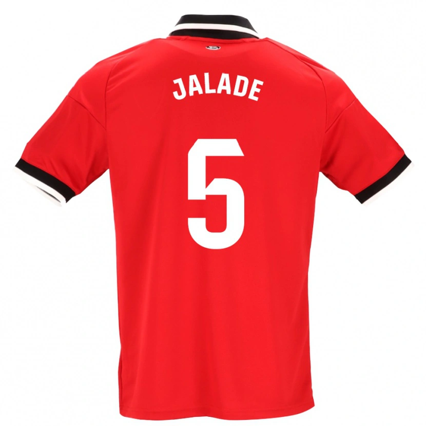 Danxen Dames Robert Jalade #5 Zwart Wit Rood Uitshirt Uittenue 2026/27 T-Shirt België