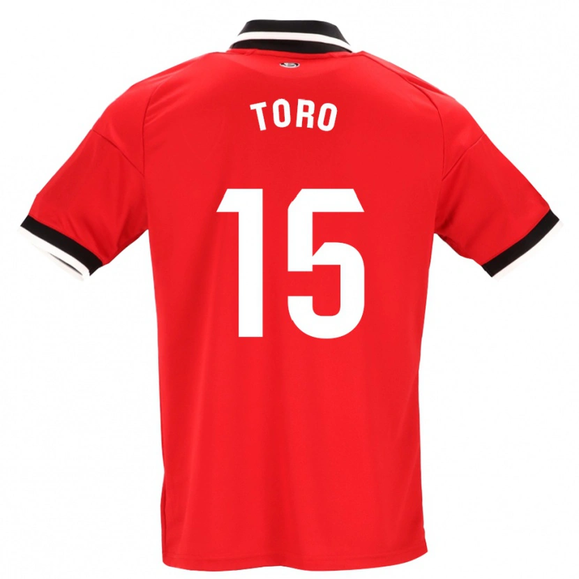 Danxen Dames Juanan Toro #15 Zwart Wit Rood Uitshirt Uittenue 2026/27 T-Shirt België