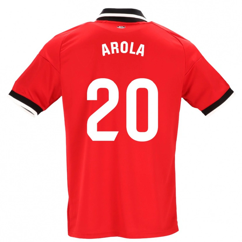 Danxen Dames Arola Aparicio Gili #20 Zwart Wit Rood Uitshirt Uittenue 2026/27 T-Shirt België