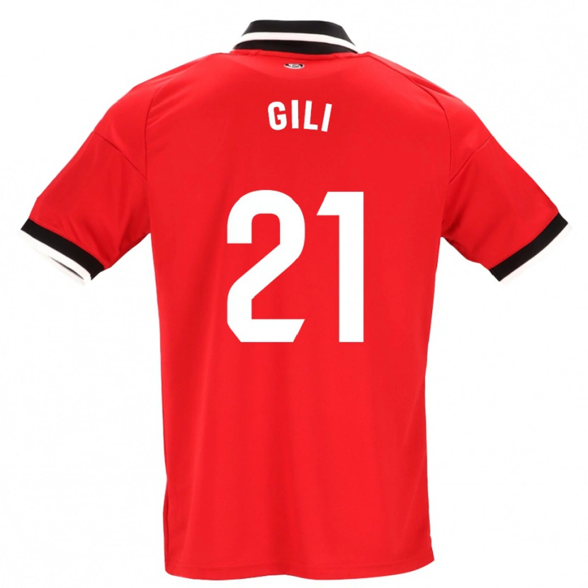 Danxen Dames Gemma Gili #21 Zwart Wit Rood Uitshirt Uittenue 2026/27 T-Shirt België