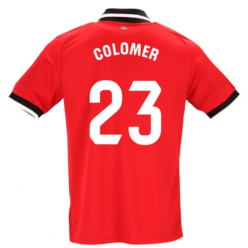 Danxen Dames Carlos Colomer #23 Zwart Wit Rood Uitshirt Uittenue 2026/27 T-Shirt België