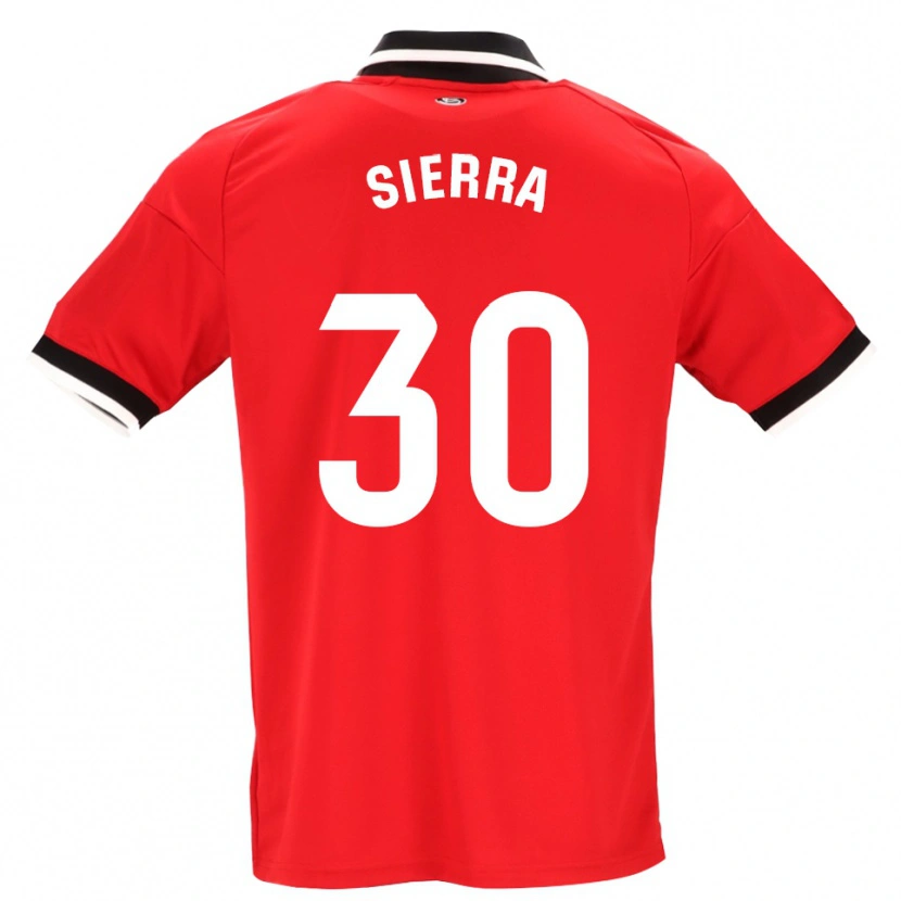 Danxen Dames Miguel Sierra #30 Zwart Wit Rood Uitshirt Uittenue 2026/27 T-Shirt België