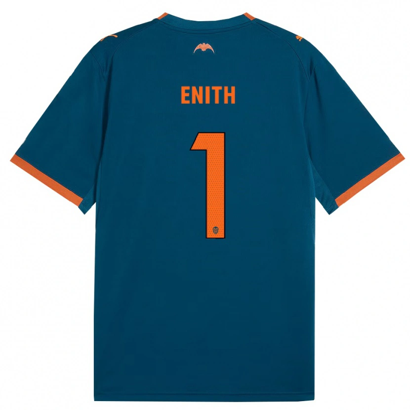 Danxen Dames Enith #1 Staalblauw Oranje Uitshirt Uittenue 2026/27 T-Shirt België