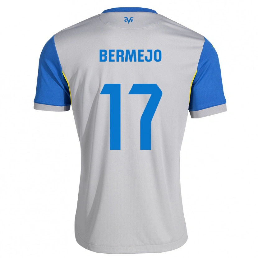 Danxen Dames Celso Bermejo #17 Dodgerblauw Grijs Uitshirt Uittenue 2026/27 T-Shirt België