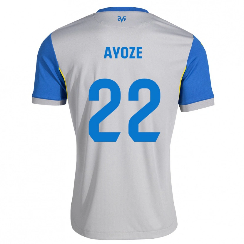 Danxen Dames Ayoze Pérez #22 Dodgerblauw Grijs Uitshirt Uittenue 2026/27 T-Shirt België
