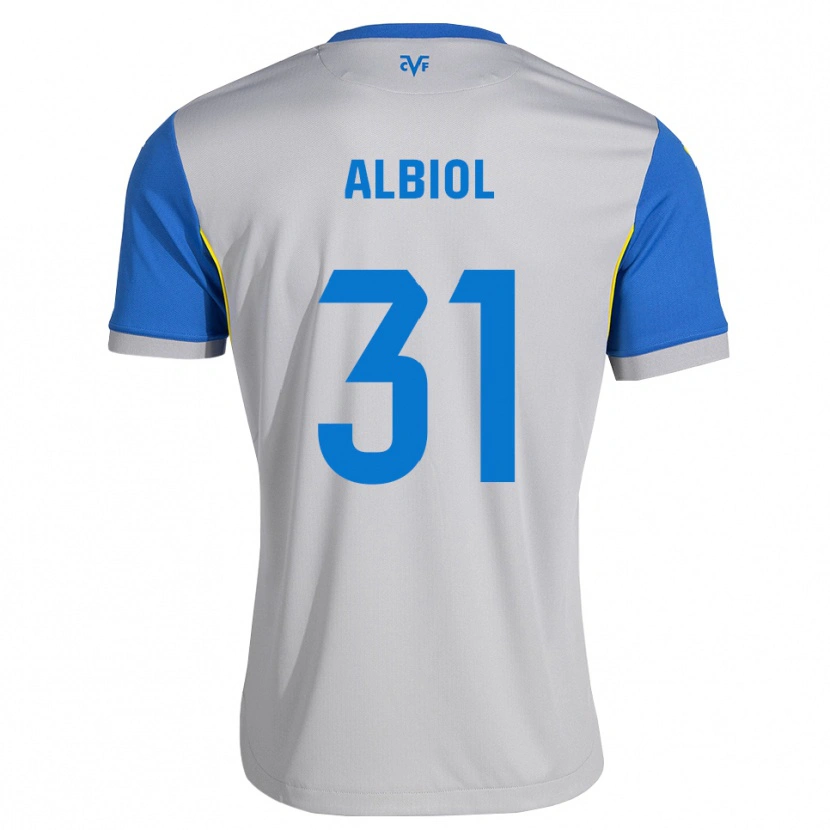 Danxen Dames Thiago Albiol #31 Dodgerblauw Grijs Uitshirt Uittenue 2026/27 T-Shirt België