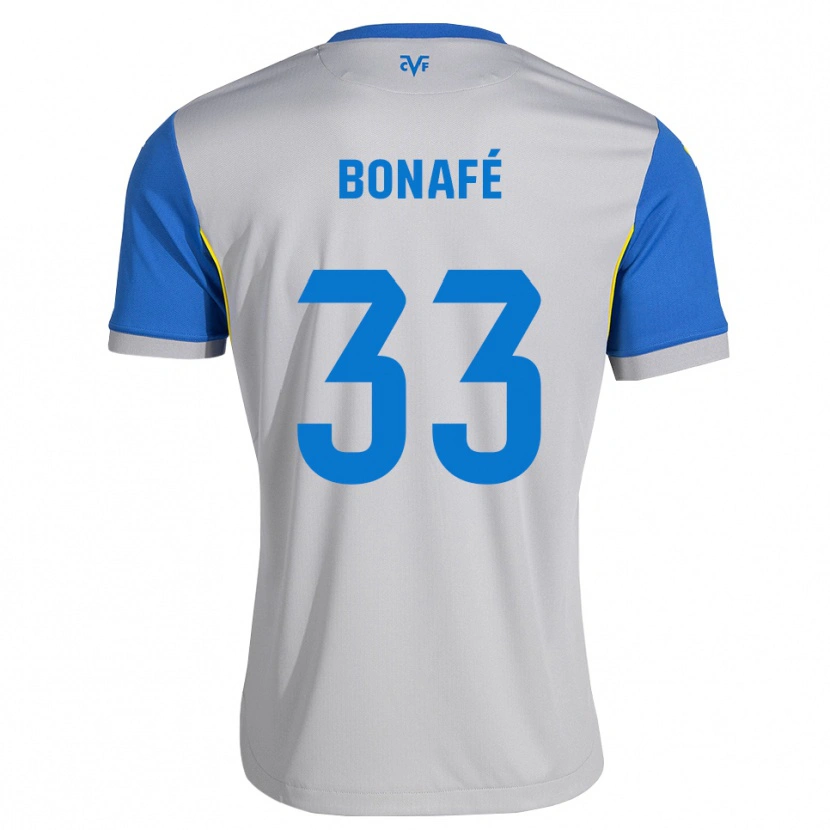 Danxen Dames César Bonafé #33 Dodgerblauw Grijs Uitshirt Uittenue 2026/27 T-Shirt België