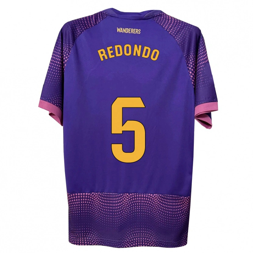 Danxen Dames Federico Redondo #5 Paars Wit Roze Uitshirt Uittenue 2026/27 T-Shirt België