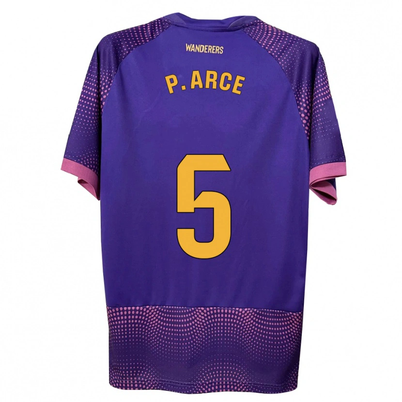Danxen Dames Paula Arce Moreno #5 Paars Wit Roze Uitshirt Uittenue 2026/27 T-Shirt België