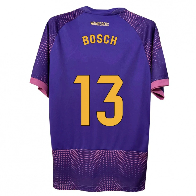 Danxen Dames Owen Bosch #13 Paars Wit Roze Uitshirt Uittenue 2026/27 T-Shirt België