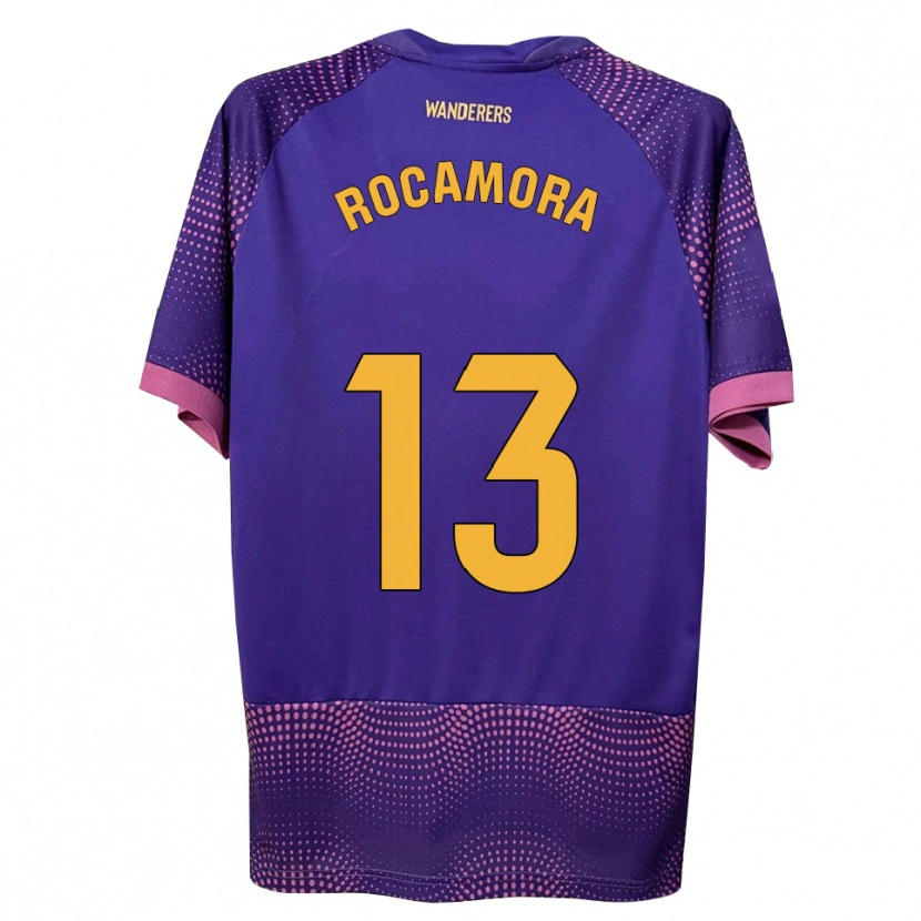 Danxen Dames María Rocamora Díaz #13 Paars Wit Roze Uitshirt Uittenue 2026/27 T-Shirt België