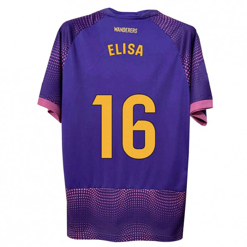 Danxen Dames Elisa Tomé #16 Paars Wit Roze Uitshirt Uittenue 2026/27 T-Shirt België