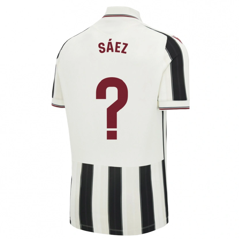 Danxen Dames Unai Sáez #0 Zwart Wit Rood Uitshirt Uittenue 2026/27 T-Shirt België