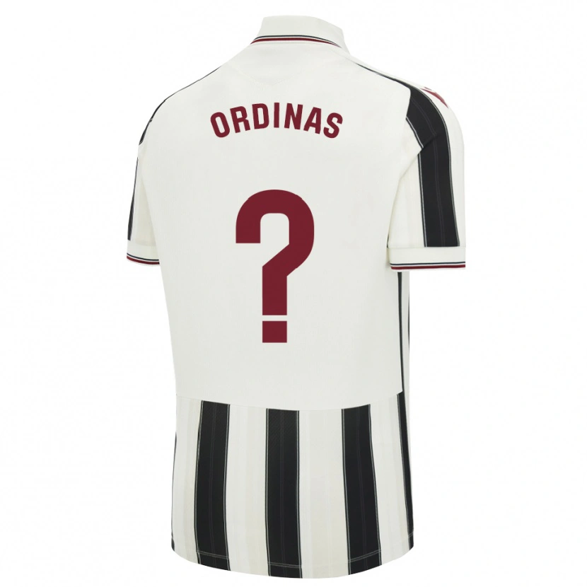 Danxen Dames Matías Ordinas #0 Zwart Wit Rood Uitshirt Uittenue 2026/27 T-Shirt België