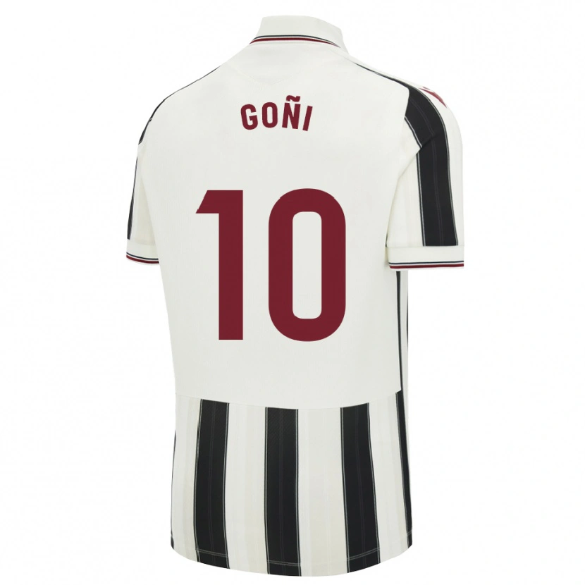 Danxen Dames Hugo Goñi #10 Zwart Wit Rood Uitshirt Uittenue 2026/27 T-Shirt België
