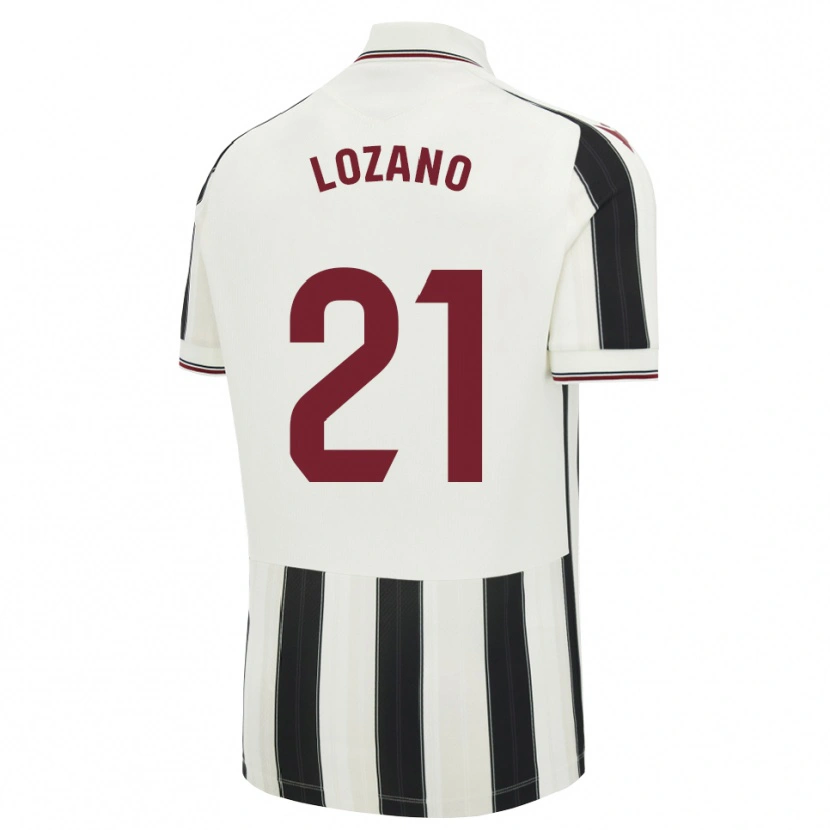 Danxen Dames Sergio Lozano #21 Zwart Wit Rood Uitshirt Uittenue 2026/27 T-Shirt België