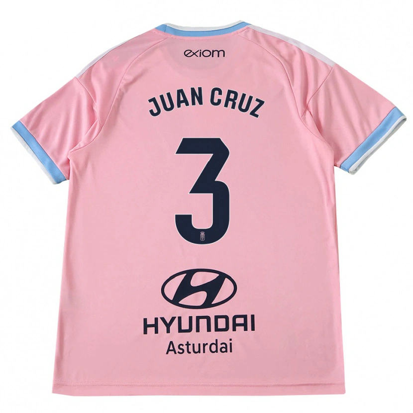 Danxen Dames Juan Cruz #3 Centaurieblauw Roze Uitshirt Uittenue 2026/27 T-Shirt België