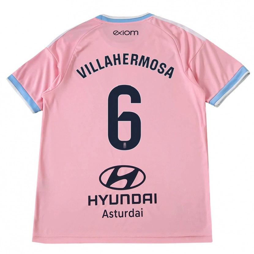 Danxen Dames Dani Villahermosa #6 Centaurieblauw Roze Uitshirt Uittenue 2026/27 T-Shirt België