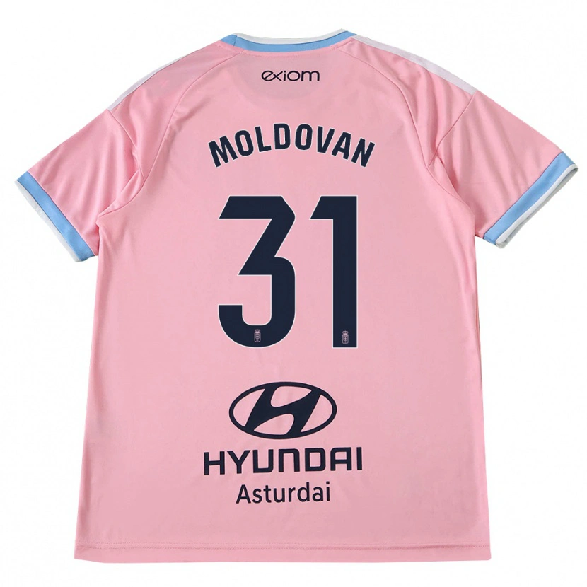 Danxen Dames Horațiu Moldovan #31 Centaurieblauw Roze Uitshirt Uittenue 2026/27 T-Shirt België