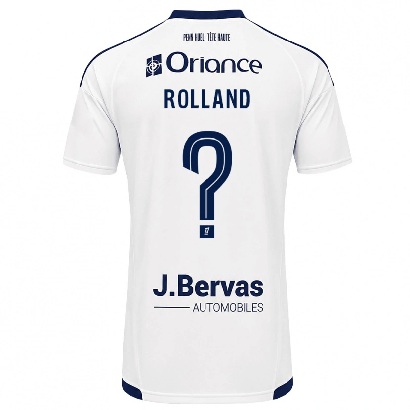 Danxen Dames Inès Rolland #0 Marineblauw Wit Uitshirt Uittenue 2026/27 T-Shirt België