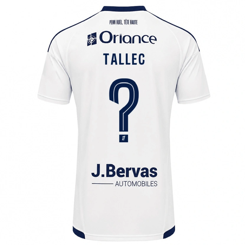 Danxen Dames Ylionna Tallec #0 Marineblauw Wit Uitshirt Uittenue 2026/27 T-Shirt België
