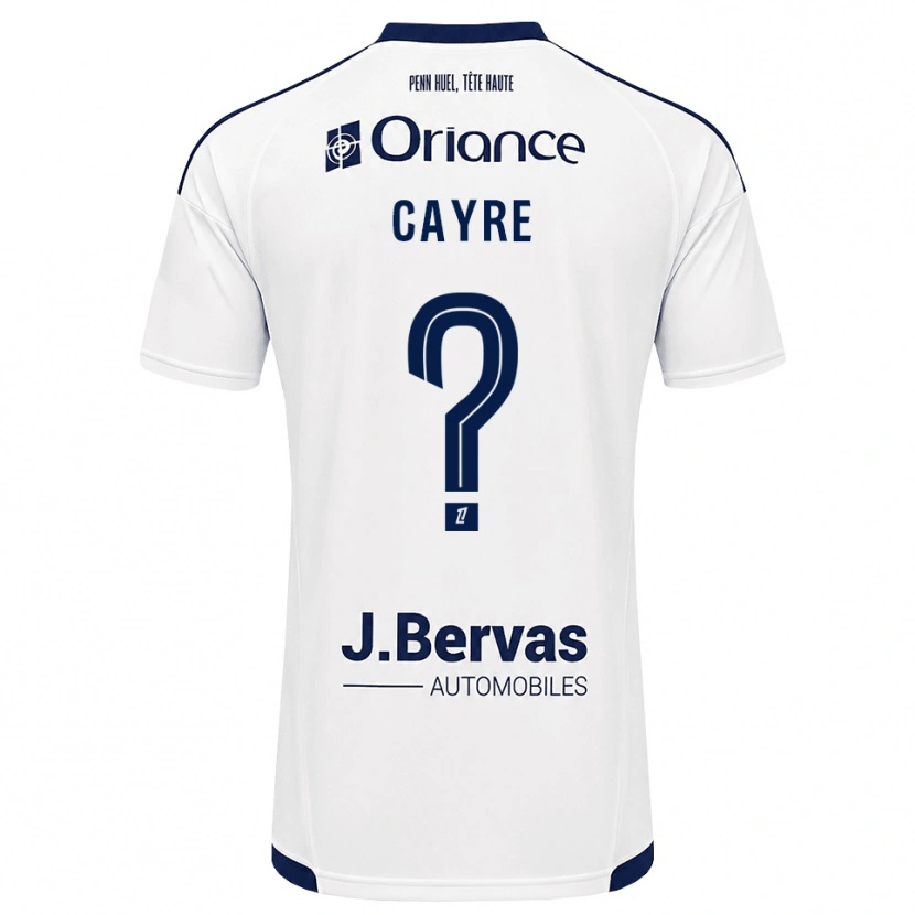 Danxen Dames Alexane Cayre #0 Marineblauw Wit Uitshirt Uittenue 2026/27 T-Shirt België