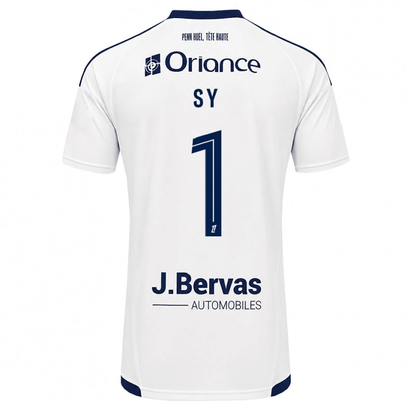 Danxen Dames Seydou Sy #1 Marineblauw Wit Uitshirt Uittenue 2026/27 T-Shirt België