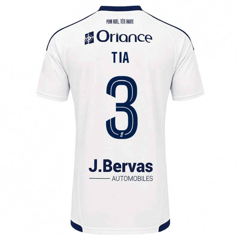 Danxen Dames Davy Tia #3 Marineblauw Wit Uitshirt Uittenue 2026/27 T-Shirt België