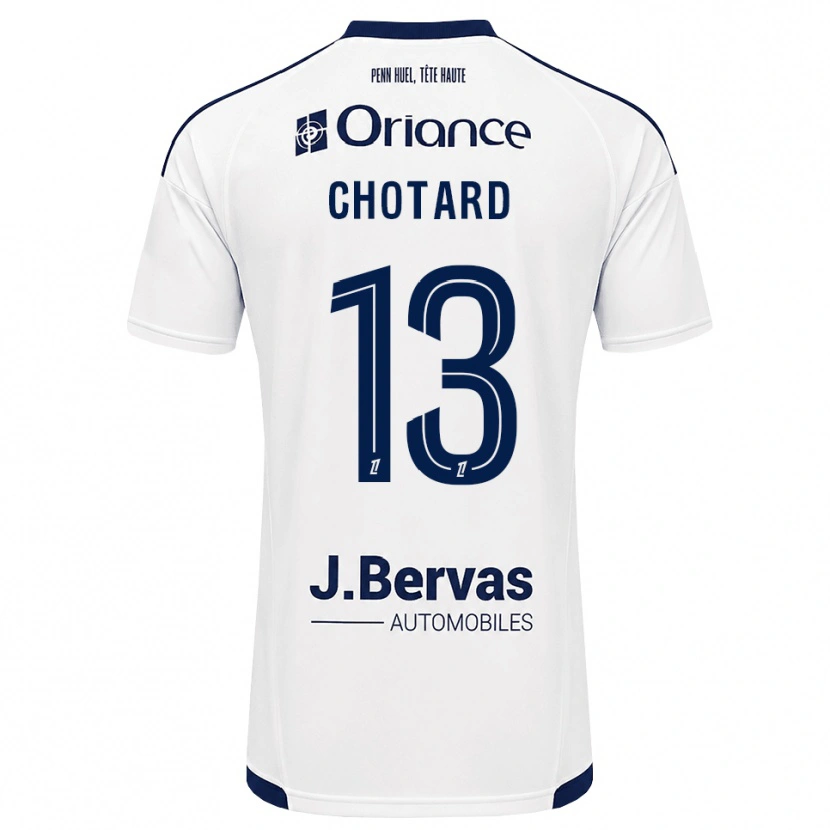 Danxen Dames Joris Chotard #13 Marineblauw Wit Uitshirt Uittenue 2026/27 T-Shirt België