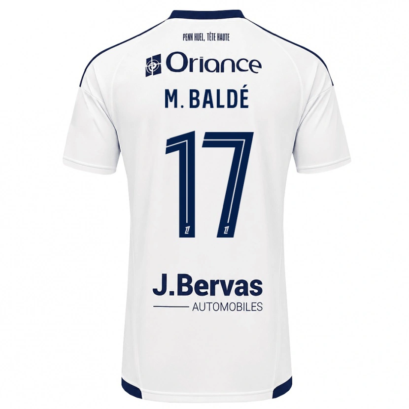 Danxen Dames Mama Baldé #17 Marineblauw Wit Uitshirt Uittenue 2026/27 T-Shirt België