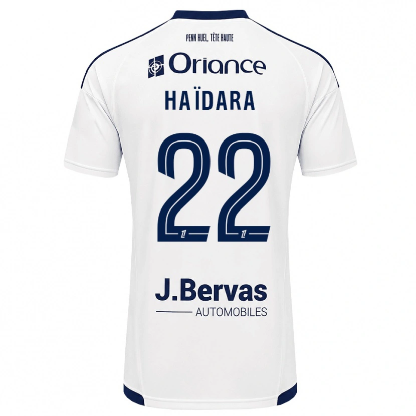 Danxen Dames Massadio Haidara #22 Marineblauw Wit Uitshirt Uittenue 2026/27 T-Shirt België