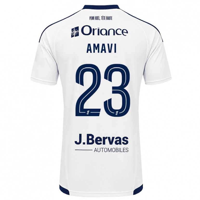 Danxen Dames Jordan Amavi #23 Marineblauw Wit Uitshirt Uittenue 2026/27 T-Shirt België