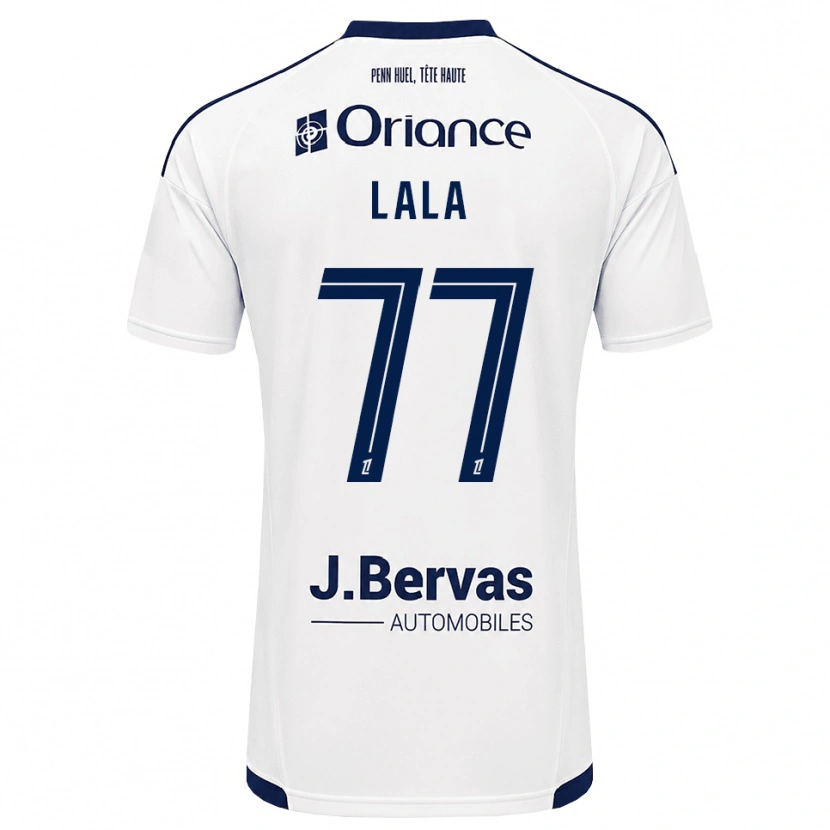 Danxen Dames Kenny Lala #77 Marineblauw Wit Uitshirt Uittenue 2026/27 T-Shirt België