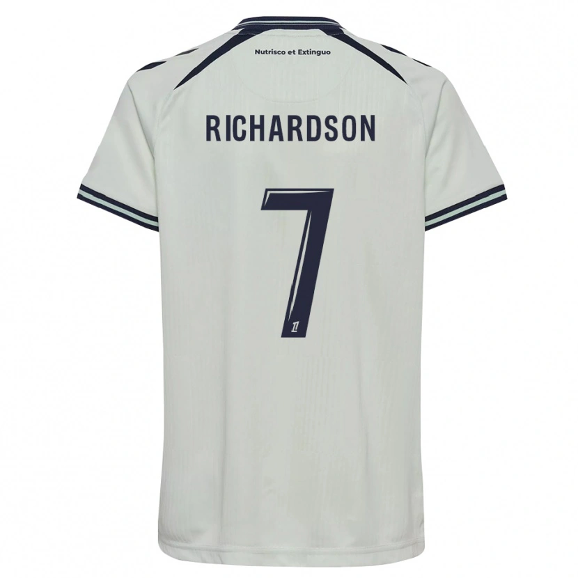 Danxen Dames Amir Richardson #7 Middernachtblauw Wit Uitshirt Uittenue 2026/27 T-Shirt België