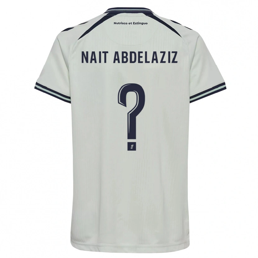 Danxen Dames Elias Naït Abdelaziz #0 Middernachtblauw Wit Uitshirt Uittenue 2026/27 T-Shirt België