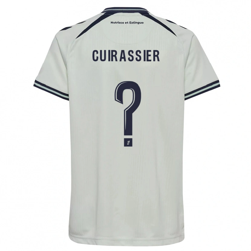Danxen Dames Matthieu Cuirassier #0 Middernachtblauw Wit Uitshirt Uittenue 2026/27 T-Shirt België