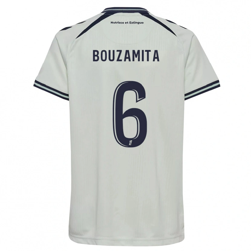 Danxen Dames Alexandre Bouzamita #6 Middernachtblauw Wit Uitshirt Uittenue 2026/27 T-Shirt België