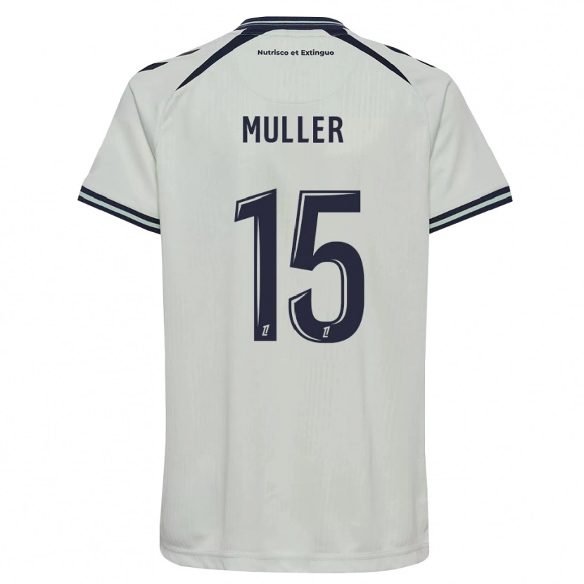 Danxen Dames Laura Muller #15 Middernachtblauw Wit Uitshirt Uittenue 2026/27 T-Shirt België