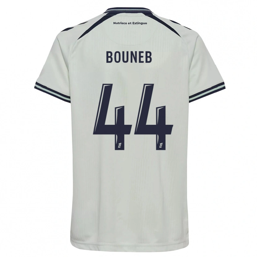 Danxen Dames Ismaïl Bouneb #44 Middernachtblauw Wit Uitshirt Uittenue 2026/27 T-Shirt België