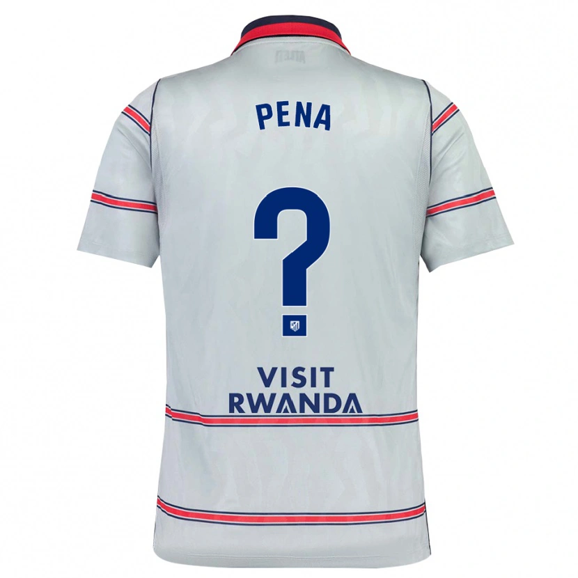 Danxen Dames Hector Pena #0 Grijs Rood Marineblauw Thuisshirt Derde Tenue 2026/27 T-Shirt België